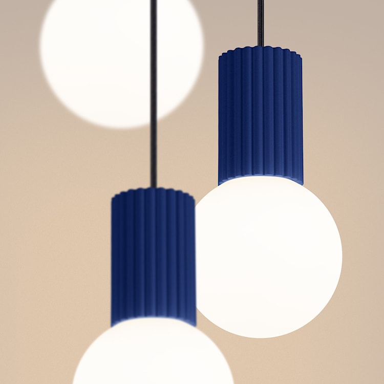 Lampa wisząca Halo 3P ultramaryna  - zdjęcie 6