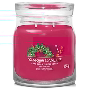Świeca zapachowa Yankee Candle Sparkling Winterberry 368 g