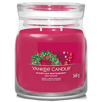 Świeca zapachowa Yankee Candle Sparkling Winterberry 368 g