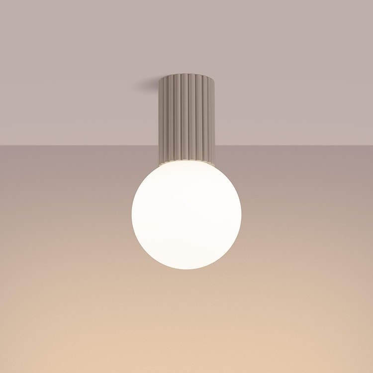 Plafon Halo taupe IP44  - zdjęcie 6