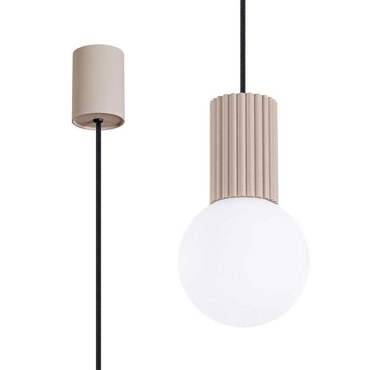Lampa wisząca Halo 1 taupe  - zdjęcie 4