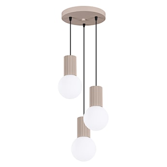 Lampa wisząca Halo 3P taupe