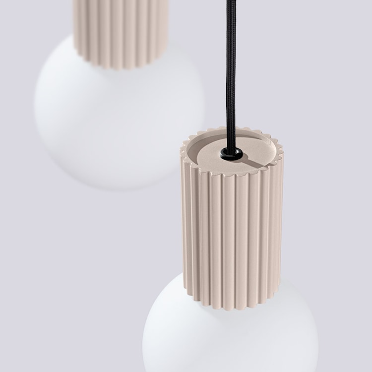 Lampa wisząca Halo 3P taupe  - zdjęcie 8