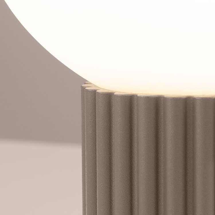 Lampa stołowa Halo taupe  - zdjęcie 7