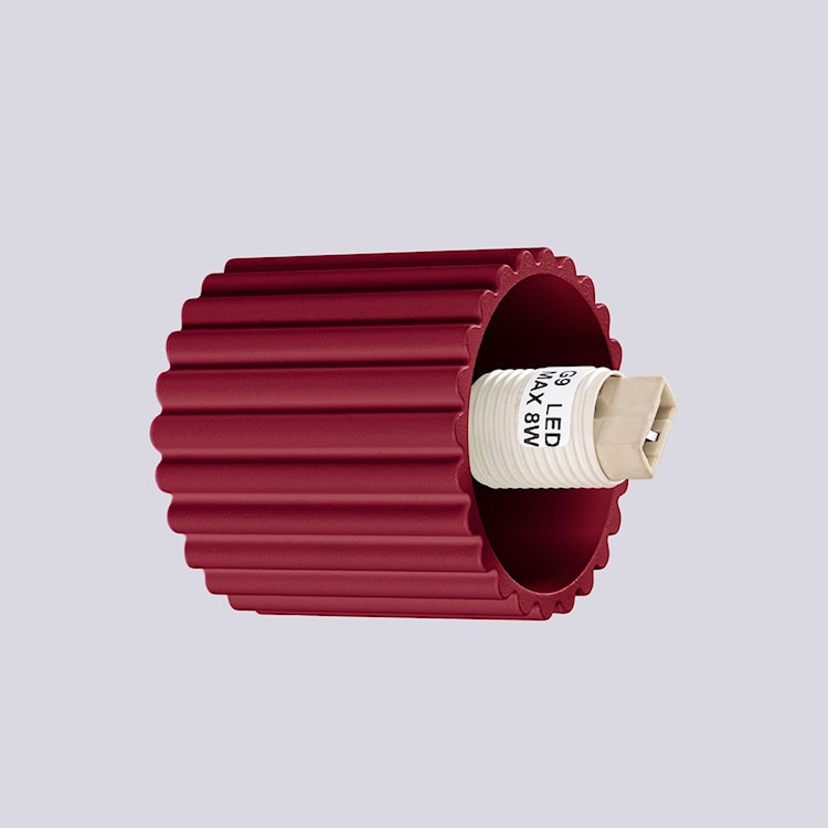 Kinkiet Halo burgund IP44  - zdjęcie 9