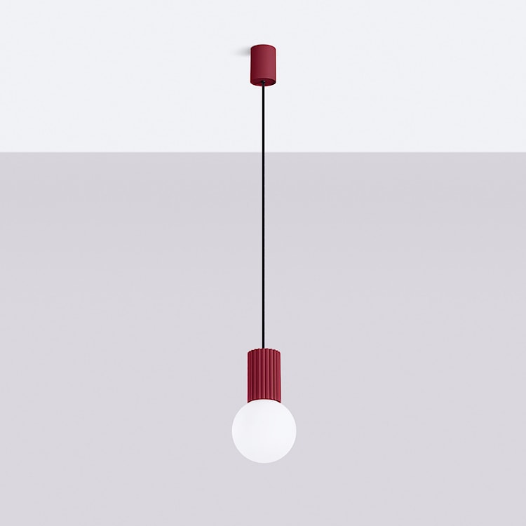 Lampa wisząca Halo 1 burgund  - zdjęcie 5