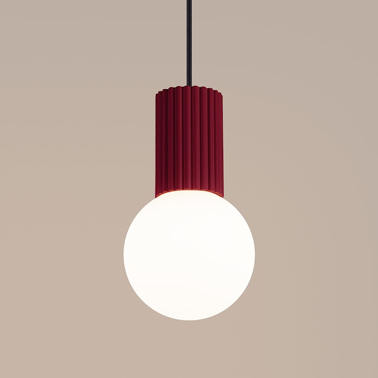 Lampa wisząca Halo 1 burgund  - zdjęcie 7