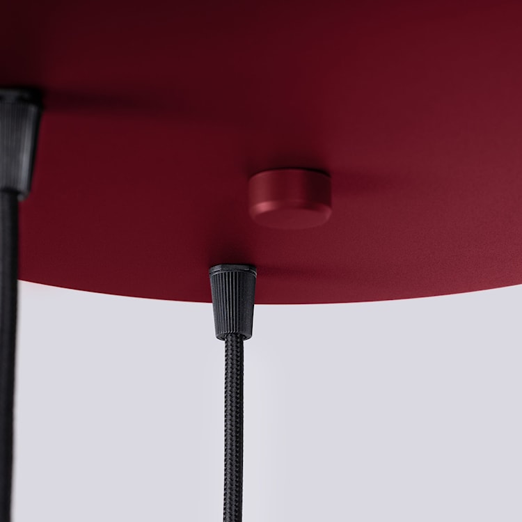 Lampa wisząca Halo 3P burgund  - zdjęcie 9
