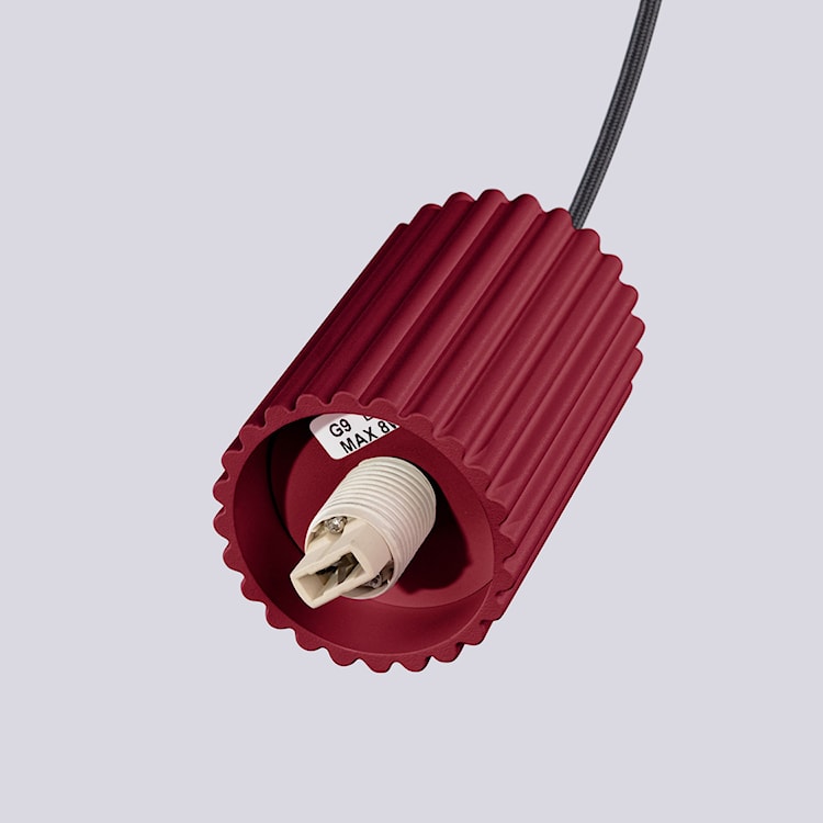 Lampa wisząca Halo 3P burgund  - zdjęcie 11