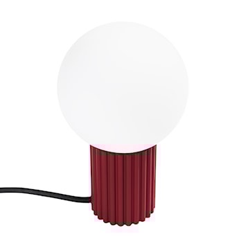 Lampa stołowa Halo burgund