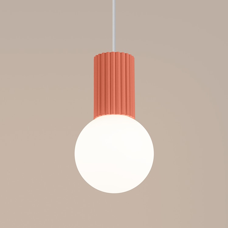 Lampa wisząca Halo 1 brzoskwiniowa  - zdjęcie 7