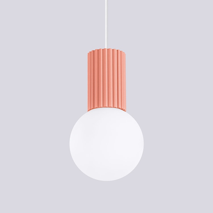 Lampa wisząca Halo 1 brzoskwiniowa  - zdjęcie 8