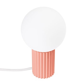 Lampa stołowa Halo brzoskwiniowa
