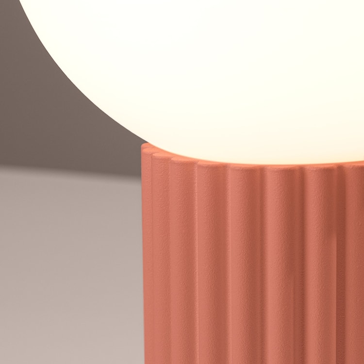 Lampa stołowa Halo brzoskwiniowa  - zdjęcie 7