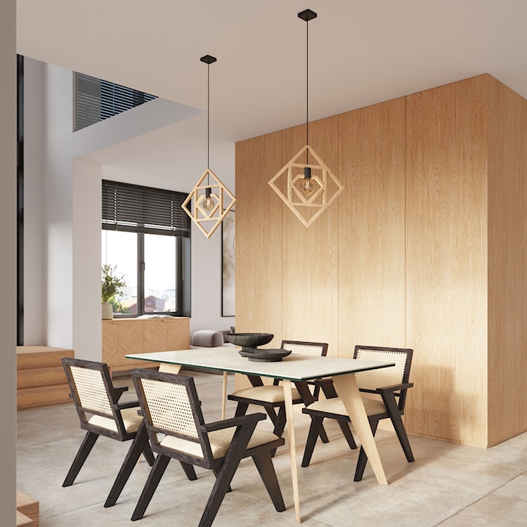 Lampa wisząca Caro drewno bukowe  - zdjęcie 4