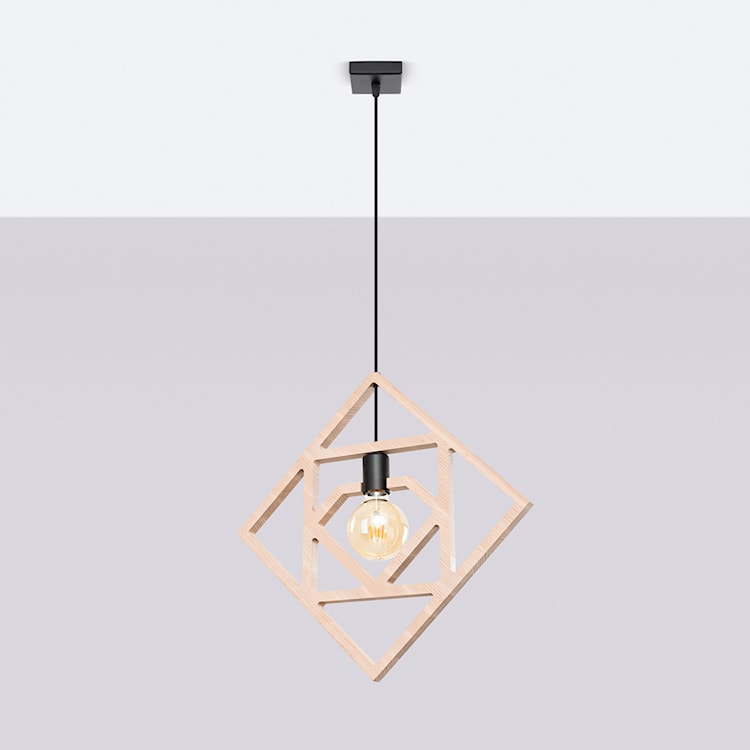 Lampa wisząca Caro drewno bukowe  - zdjęcie 6
