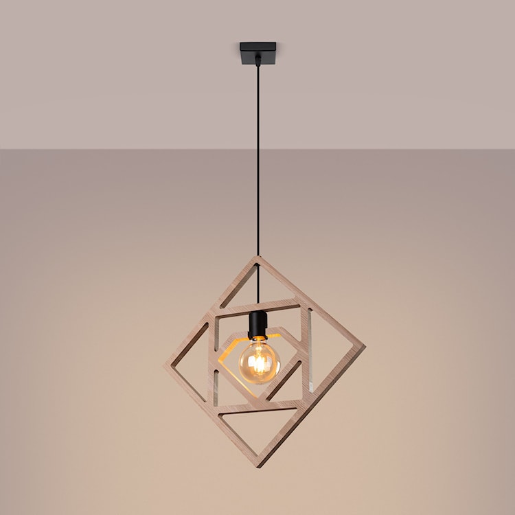 Lampa wisząca Caro drewno bukowe  - zdjęcie 7