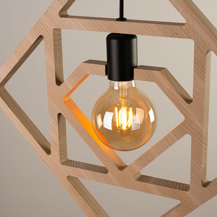 Lampa wisząca Caro drewno bukowe  - zdjęcie 8
