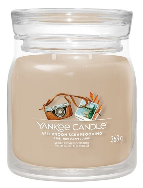 Świeca zapachowa Yankee Candle Afternoon Scrapbooking 368 g