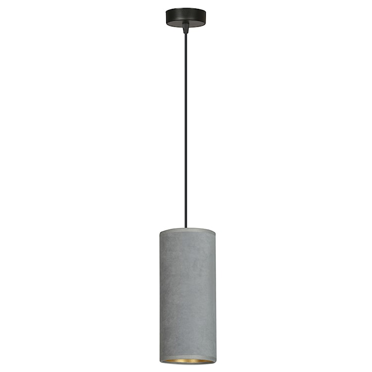 Lampa wisząca Bonett średnica 10 cm szara