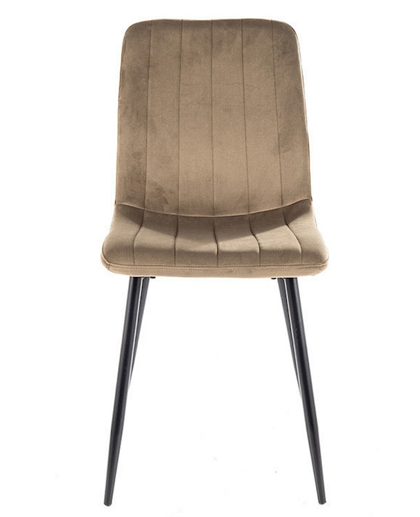 Krzesło tapicerowane Canonles oliwkowy velvet  - zdjęcie 2