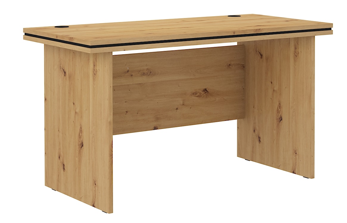 Bureau BLAT 160x60 cm noir/marron