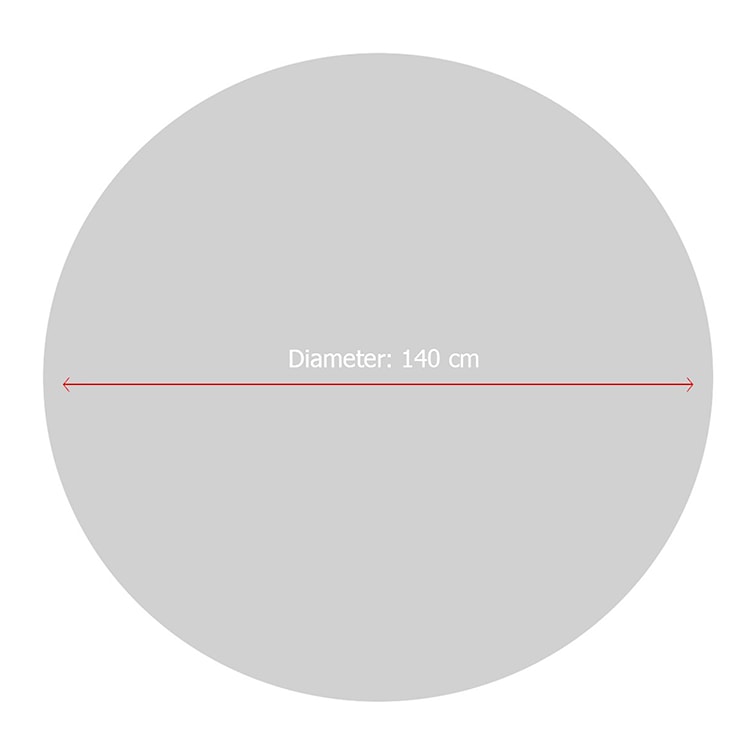 Dywan do pokoju dziecięcego Dinkley Niedźwiadek średnica 140 cm  - zdjęcie 4