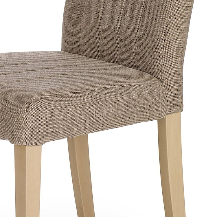 Krzesło tapicerowane Stepani dąb sonoma z beżowym  - zdjęcie 2
