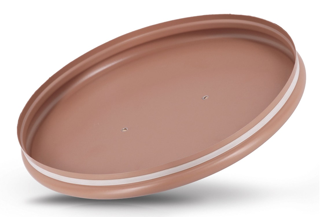 Słoik do przechowywania Beamney 14 cm brudny róż  - zdjęcie 3