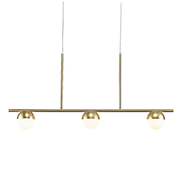 Lampa wisząca Contina x3 złota  - zdjęcie 5