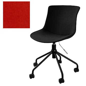 Krzesło konferencyjne Easy R obrotowe czerwone