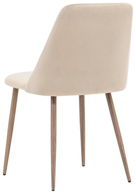 Krzesło tapicerowane Sianne brązowe  - zdjęcie 7