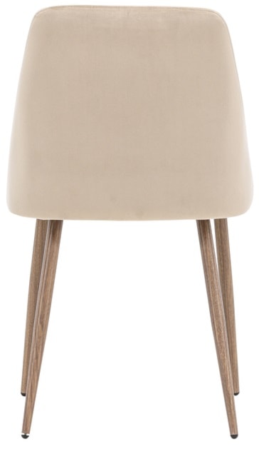 Krzesło tapicerowane Sianne brązowe  - zdjęcie 8