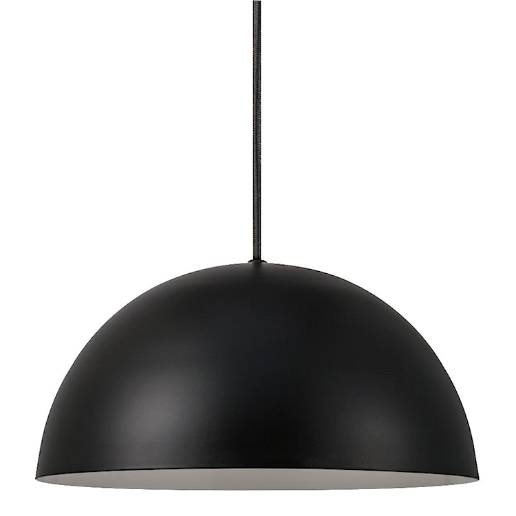 Lampa wisząca Ellen średnia 30 cm czarna  - zdjęcie 5