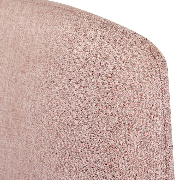 Krzesło tapicerowane Nerrom różowa plecionka wodoodporna  - zdjęcie 4