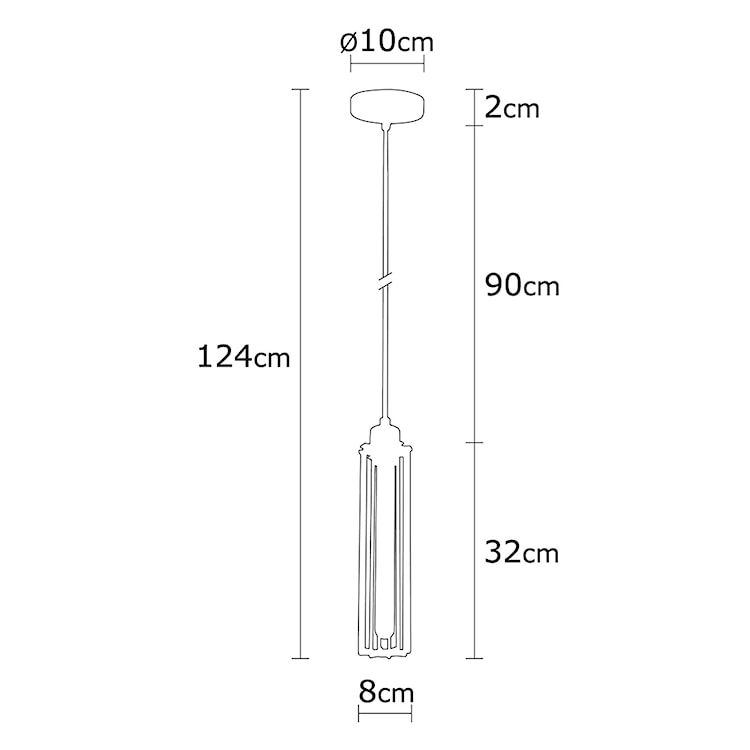 Lampa sufitowa Naomet średnica 8 cm czarna  - zdjęcie 4