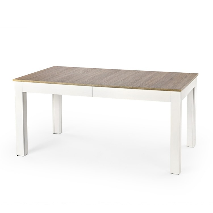 Stół rozkładany Pera 160-300x90 cm biały-dąb sonoma 