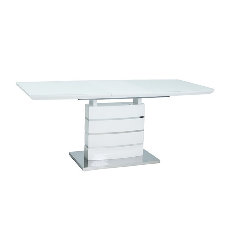 Stół rozkładany Estelo 140-180x80 cm biały  - zdjęcie 3