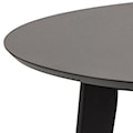 Stół okrągły Gemirro o średnicy 105 cm czarny  - zdjęcie 6