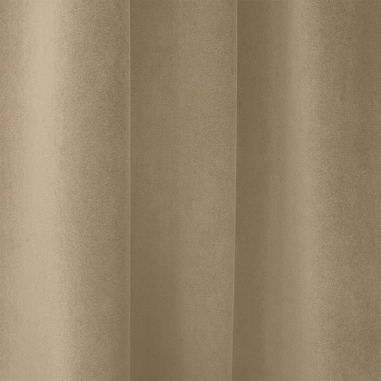 Zasłona do salonu Myrrhis w tkaninie PET FRIENDLY 280x270 cm brązowa  - zdjęcie 2