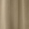 Zasłona do salonu Myrrhis w tkaninie PET FRIENDLY 140x270 cm brązowa  - zdjęcie 2
