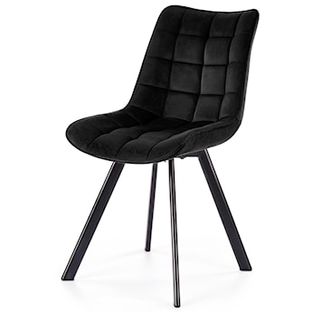 Krzesło tapicerowane K332 czarne