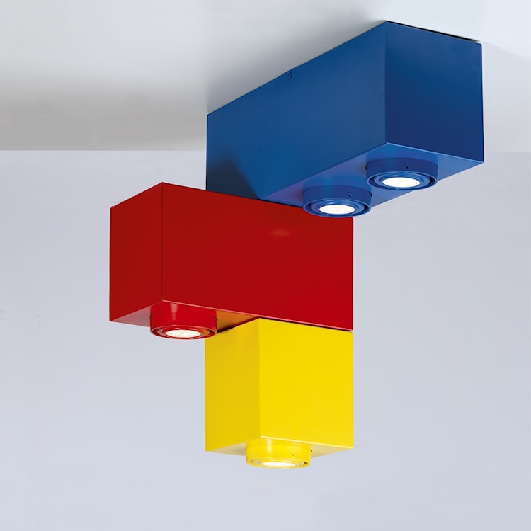 Lampa sufitowa Boxie x1 LEGO żółta  - zdjęcie 2