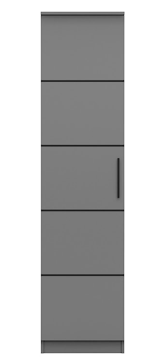 Szafa jednodrzwiowa Gracies 50 cm szara  - zdjęcie 4