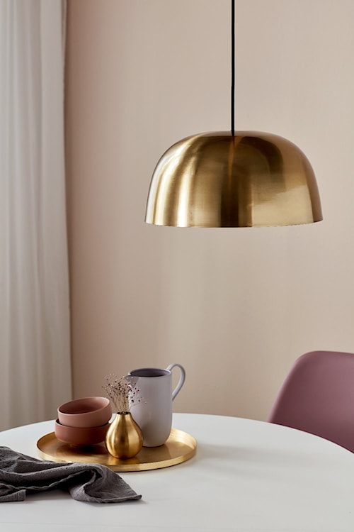 Lampa wisząca Cera złoty klosz  - zdjęcie 2
