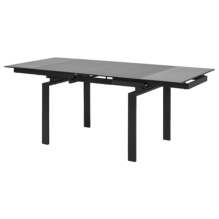 Stół rozkładany Ediazo 120-200x85 cm czarny  - zdjęcie 3
