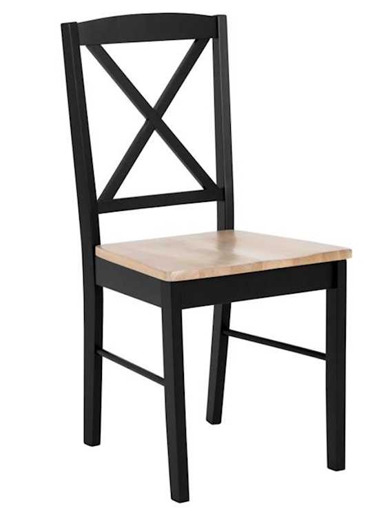 Krzesło drewniane Covenal czarne