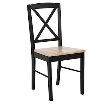 Krzesło drewniane Covenal czarne