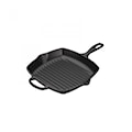 Le Creuset - Patelnia żeliwna grillowa Signature 26 cm czarna  - zdjęcie 5