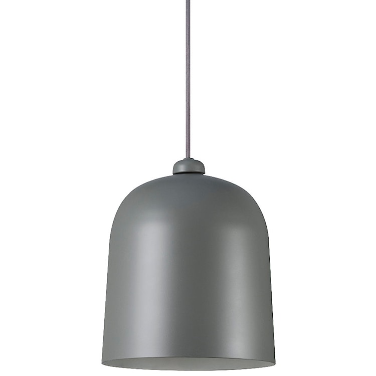 Lampa wisząca Angle 31,5 cm szary metalowy klosz  - zdjęcie 7